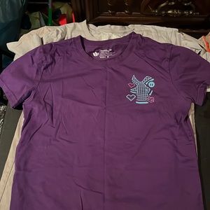 Purple dutch bros tee